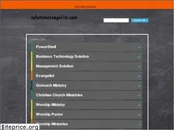 Sites similar to solutionevangelist.com