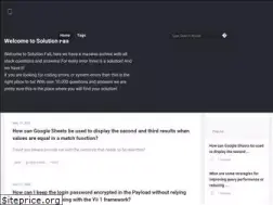 Sites similar to solutionfall.com