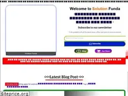 Sites similar to solutionfunda.com