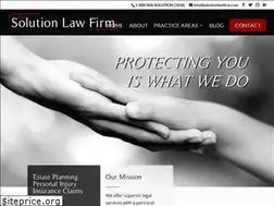Sites similar to solutionlawfirm.com