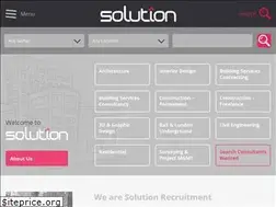 Sites similar to solutionrecruitment.com