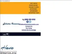 Sites similar to solutionresourcesinc.com