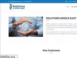 Sites similar to solutions-me.com