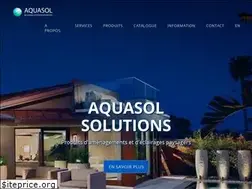 Sites similar to solutionsaquasol.com