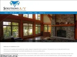 Sites similar to solutionsav.ca