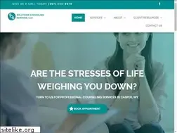 Sites similar to solutionscounselingserviceswy.com