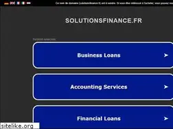 Sites similar to solutionsfinance.fr