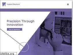 Sites similar to solutionsforimplants.com