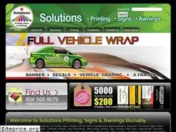 Sites similar to solutionsignsawnings.com