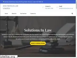 Sites similar to solutionsinlaw.co.uk