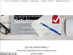 Sites similar to solutionsmac.ch