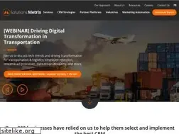 Sites similar to solutionsmetrix.com