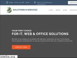 Sites similar to solutionsnservices.com