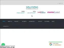 Sites similar to solutionsplumbing.co.uk