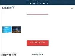 Sites similar to solutionsx.com