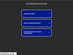 Sites similar to solvedsolution.com