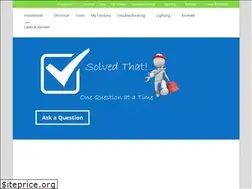 Sites similar to solvedthat.com