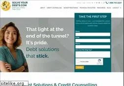 Sites similar to solveyourdebts.com