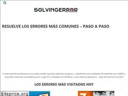 Sites similar to solvingerror.com