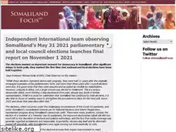 Sites similar to somalilandfocus.org.uk