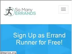 Sites similar to somanyerrands.com