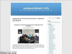 Sites similar to somasundaram.info