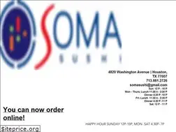 Sites similar to somasushi.com