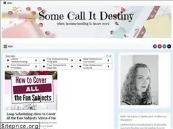 Sites similar to somecallitdestiny.com