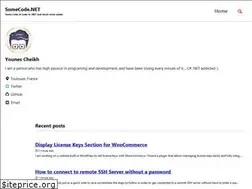 Sites similar to somecode.net