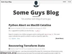Sites similar to someguys.blog