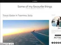 Sites similar to someofmyfavouritethings.com