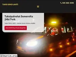Sites similar to somerontaksi.fi