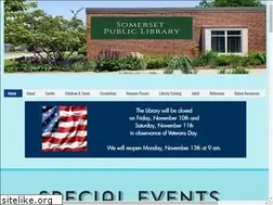 Sites similar to somersetpubliclibrary.org