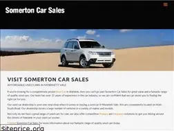 Sites similar to somertoncarsales.com.au