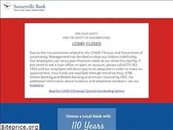 Sites similar to somervillebank.net