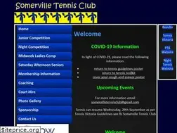 Sites similar to somervilletennisclub.com