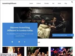Sites similar to somethingdifferent.london