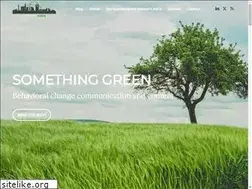 Sites similar to somethinggreen.org