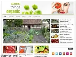 Sites similar to somethingsorganic.com