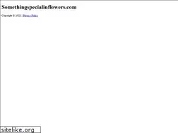 Sites similar to somethingspecialinflowers.com