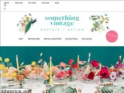 Sites similar to somethingvintagerentals.com