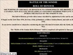 Sites similar to somme-roll-of-honour.com