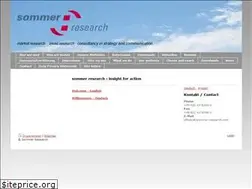 Sites similar to sommer-research.com