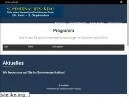 Sites similar to sommernachts-kino.de