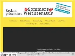 Sites similar to sommers-weltliteratur.de
