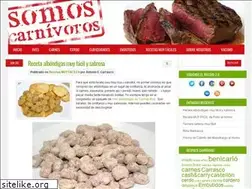 Sites similar to somoscarnivoros.com