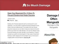 Sites similar to somuchdamage.com