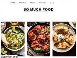 Sites similar to somuchfoodblog.com