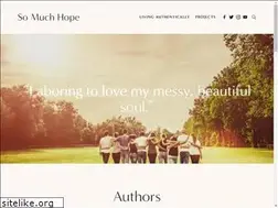 Sites similar to somuchhope.com