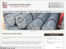 Sites similar to sonaalloys.com